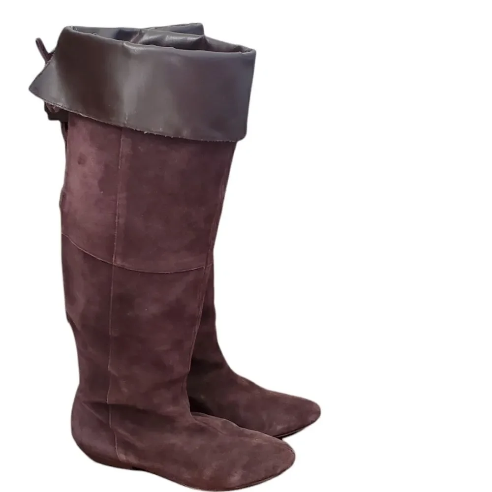 Kelsi Dagger Over the Knee Leather Boots